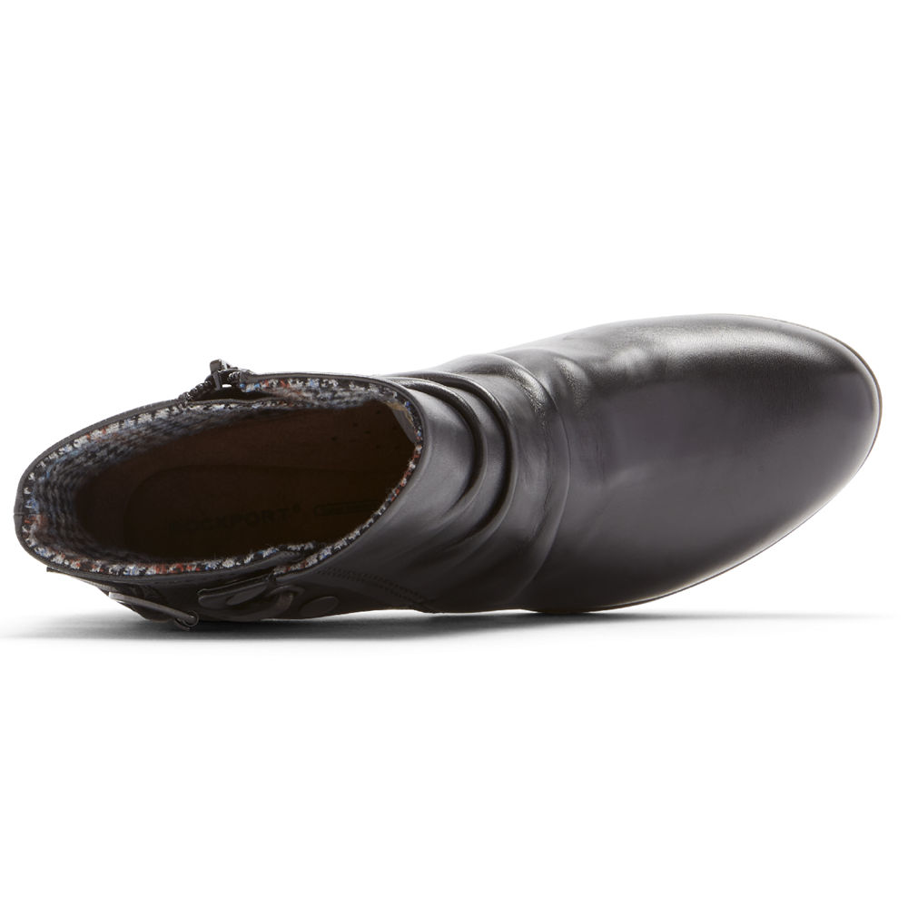 Rockport Støvler Dame Svart - Cobb Hill Gratasha Hardware - IKNM47123